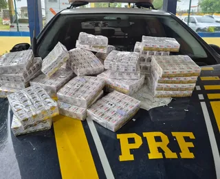 Quase 3 mil medicamentos emagrecedores são apreendidos em carreta na Bahia