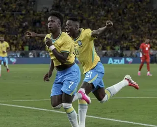 Melhor em campo, Vini Jr iguala marca de Ronaldinho Gaúcho pelo Brasil