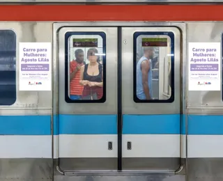 Metrô de Salvador terá vagões destinados às mulheres a partir de segunda-feira