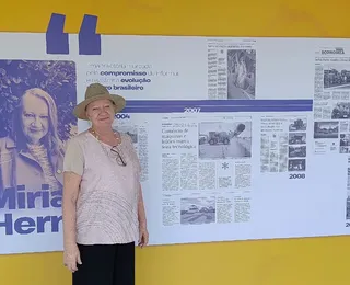 “Muito orgulhosa”, diz Miriam Hermes após homenagem na 20ª edição da Bahia Farm Show