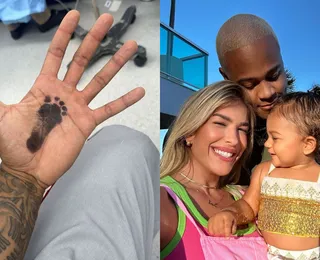 Nasce filho de Léo Santana e Lore Improta: “Muita emoção”