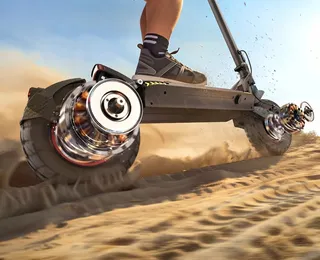 Patinete elétrico por menos de R$ 5 mil alcança 60 km/h e tem 80 km de autonomia