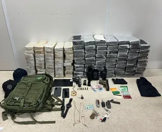 PM nega ligação com 119 kg de drogas achadas em shopping de Salvador