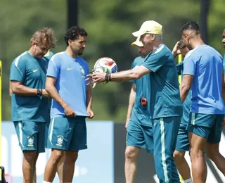 Seleção Brasileira faz treino regenerativo após empate Copa do Mundo
