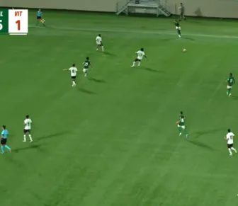 Derrota dura: Vitória é goleado pelo Palmeiras no Brasileirão Sub-17