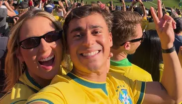 Nos EUA, Nikolas Ferreira associa bandeira do Marrocos ao PT: "Vermelho com estrela"