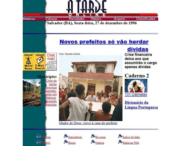 Fax, HTML e modem: como nasceu o A TARDE Online há 30 anos