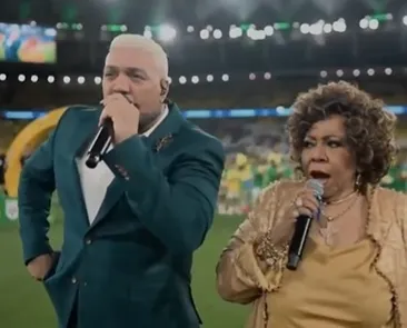 Não deixe o hino morrer: Belo e Alcione viram piada nas redes sociais