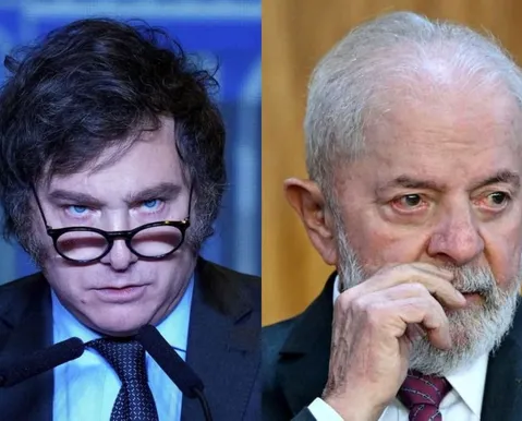 27 minutos: Lula e Javier Milei falam ao mesmo tempo em convenções