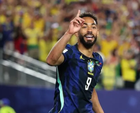 Brasil vence Haiti com show de Matheus Cunha e lidera grupo na Copa