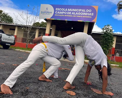 Capoeira passa a integrar currículo de escolas municipais em Alagoinhas