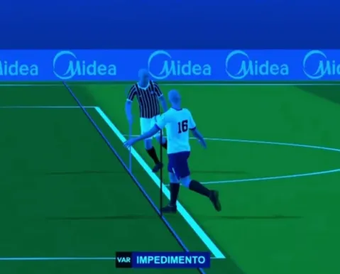 CBF planeja mudar impedimento semiautomático após anular gol do Bahia
