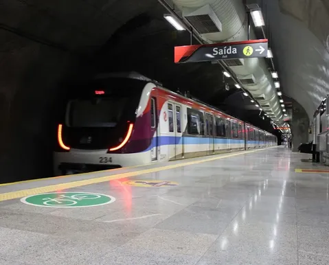 Metrô em Salvador terá operação especial para Bahia x Vasco; veja mudanças - Imagem