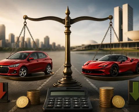 Mudanças no IPVA: dono de Ônix pagará mais caro que dono de Ferrari; entenda