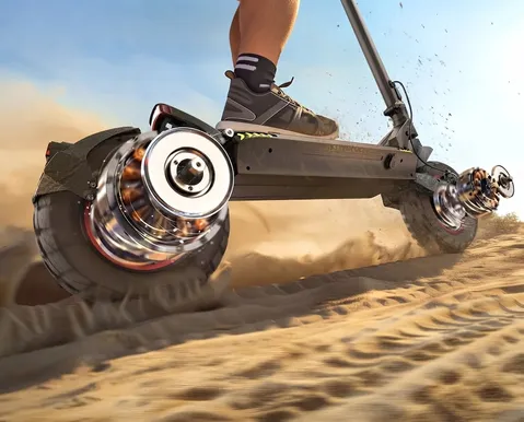 Patinete elétrico por menos de R$ 5 mil alcança 60 km/h e tem 80 km de autonomia