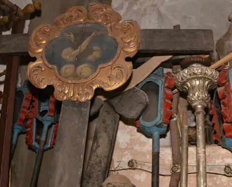 Reforma em casarão revela tesouro arqueológico de 900 anos em Portugal - Imagem