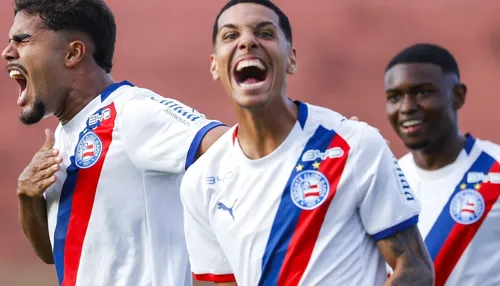 Bahia aplica goleada de 8 a 0 e encaminha octa do Baianão Sub-20