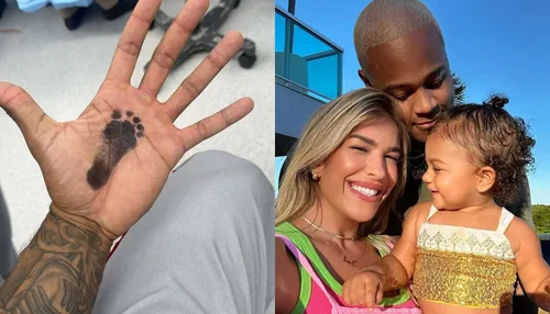 Nasce filho de Léo Santana e Lore Improta: “Muita emoção”