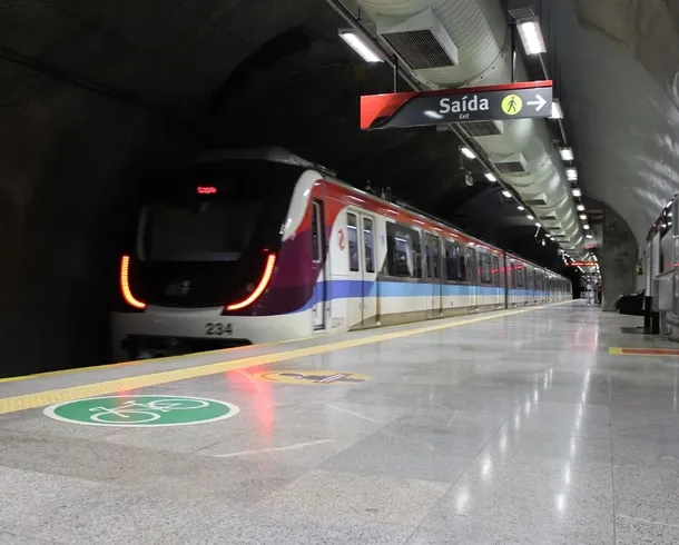 Metrô em Salvador terá operação especial para Bahia x Vasco; veja mudanças