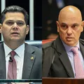 Antes de ofensiva contra Mendonça, Moraes se reuniu com Alcolumbre imagem