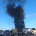 Vídeo: base do Samu pega fogo em Salvador; seis ambulâncias são atingidas imagem