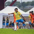 Kauê Furquim, joia do Bahia, brilha e vira artilheiro de competição da UEFA imagem