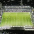 Parte da estrutura da Vila Belmiro cede sobre torcida do Bahia imagem
