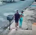 Veja momento em que jovem é abordado por suspeito de estupro em Barreiras imagem