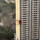 Incêndio em prédio de Salvador deixa moradores em pânico e mobiliza bombeiros