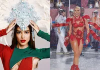 Anitta ignora Virginia e convida atriz para coroá-la como rainha de bateria