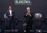 Debate na Band: Flávio e Lula trocam ataques em meio ao debate presidencial