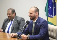 Eduardo Bolsonaro diz que corrupção de Vorcaro é “o de menos”
