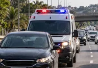 Motorista bloqueia ambulância, recebe multa de R$ 80 mil e perde habilitação
