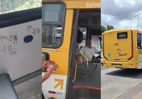 Novos ônibus de Salvador são vandalizados uma semana após entrega
