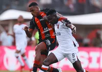 Vitória sai atrás, reage, mas apenas empata em casa com o Athletico