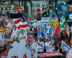 Lula ocupa ruas da Liberdade e adota estratégia contra voto 'Lula-Neto' - Imagem