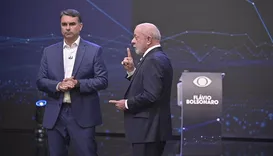 Debate na Band: Lula desafia Flávio Bolsonaro a abrir sigilo e expor suposta corrupção