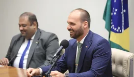 Eduardo Bolsonaro diz que corrupção de Vorcaro é “o de menos”