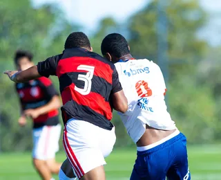 Artilheiro salva o Bahia de derrota para o Flamengo no Sub-17