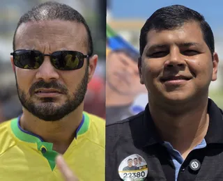Bolsonaristas apoiam Flávio e pedem "Fora Lula e Moraes" em Salvador