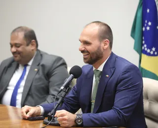 Eduardo Bolsonaro diz que corrupção de Vorcaro é “o de menos”