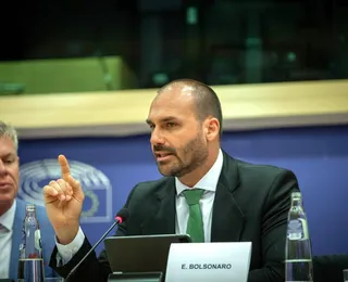 Eduardo Bolsonaro pede a Trump novas sanções contra ministros do STF