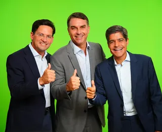 Flávio Bolsonaro estará em Salvador em caminhada com a oposição na próxima semana
