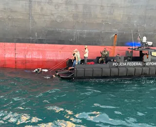 Grande quantidade de drogas é encontrada em navio que sairia de Salvador para a Europa