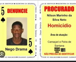 “Entre o sucesso e a lama”: morre 'Nego Drama' com sete mandados de prisão em Valéria