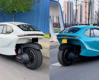 Nem moto, nem carro: conheça elétrico de 3 rodas por R$ 22 mil