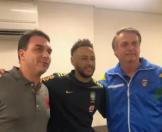 Neymar segue posicionamento e declara voto em Flávio Bolsonaro