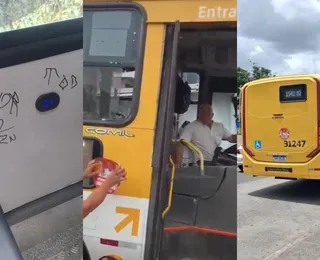 Novos ônibus de Salvador são vandalizados uma semana após entrega