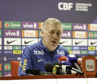 Questionado na Seleção, Ancelotti minimiza: "Crítica afeta zero"