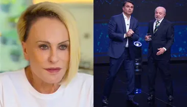 Ana Maria Braga chora e revela indiretamente voto para presidente